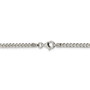 Sterling Silver Polished 3.15mm Curb Chain