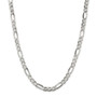 Sterling Silver 6.75mm Figaro Chain