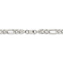 Sterling Silver 6.75mm Figaro Chain