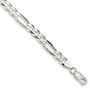 Sterling Silver 6.75mm Figaro Chain