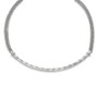 Sterling Silver Polished w/ 1in Ext. Necklace