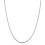 Sterling Silver 1.5mm Round Box Chain