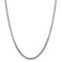 Sterling Silver 4.5mm Close Link Flat Curb Chain