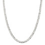 Sterling Silver 5.75mm Close Link Flat Curb Chain