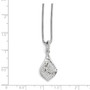 Sterling Silver & CZ Brilliant Embers Necklace