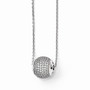 Sterling Silver & CZ Brilliant Embers Necklace