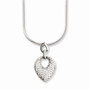 Sterling Silver & CZ Brilliant Embers Necklace