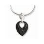 Sterling Silver & CZ Brilliant Embers Necklace