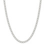 Sterling Silver 5.75mm Fancy Curb Chain