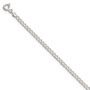 Sterling Silver 2.80mm Wide Curb Chain