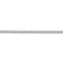 Sterling Silver 2.55mm D/C Square Franco Necklace