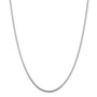 Sterling Silver 2mm Round Snake Chain