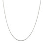 Sterling Silver 1.2mm Diamond-cut Snake Chain