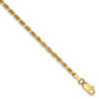 14k 2.75mm D/C Quadruple Rope Chain