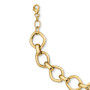 14K Polished Fancy Link Necklace