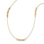 14K Polished Fancy Link Necklace