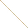 Yellow Rhodium over Brass 1.70mm Plated Rolo Chain