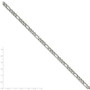Stainless Steel 6.30mm 20in Figaro Chain