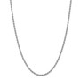 14k WG 3.0mm Regular Rope Chain