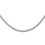 Sterling Silver CZ 17in Necklace