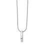 SS White Ice .01ct. Diamond Necklace