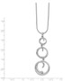 SS White Ice .02ct. Diamond Necklace