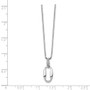 SS White Ice .02ct Diamond Necklace