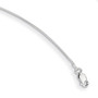 SS White Ice Diamond Anchor Necklace