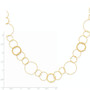 14K Yellow Combo Circle Chain