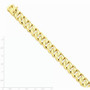 14k 14mm Hand-polished Traditional Link Chain