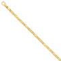 14K 4.8mm Polished Fancy Link Chain