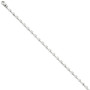 14k WG 3.5mm Fancy Link Chain