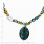 Sterling Silver Citrine/Lapis/Agate/Howlite/Jade/Chrysocolla/Necklace