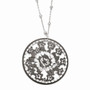 Leslie's Sterling Silver and Ruthenium-plated Necklace