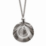 Leslie's Sterling Silver Ruthenium-plated Necklace