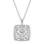 Sterling Silver I Care About What You Are Going Through 18 Necklace