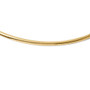 Leslie's 14K 4mm Domed Omega Necklace