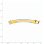 14k 4mm Lightweight Omega Extender for Necklace