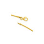 14K Yellow Gold 1.4mm Round Omega