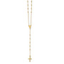 14k Polished Rosary