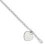 Sterling Silver Heart Bracelet