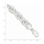 Sterling Silver Fancy Link Bracelet