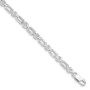 Sterling Silver Fancy Link Bracelet