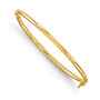 Leslie's 14K Polished Hinged Bangle