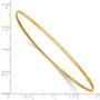 14k 1.5mm Slip-on Bangle Bracelet