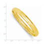 14k 5/16 Oversize High Polished Hinged Bangle Bracelet