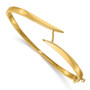 14k Two-tone A Diamond bangle