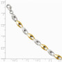 Leslie's 14K Two-tone D/C Bracelet