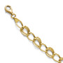 Leslie's 10K Yellow Gold Flat Curb Link Bracelet