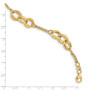 14K Polished Fancy Link Bracelet